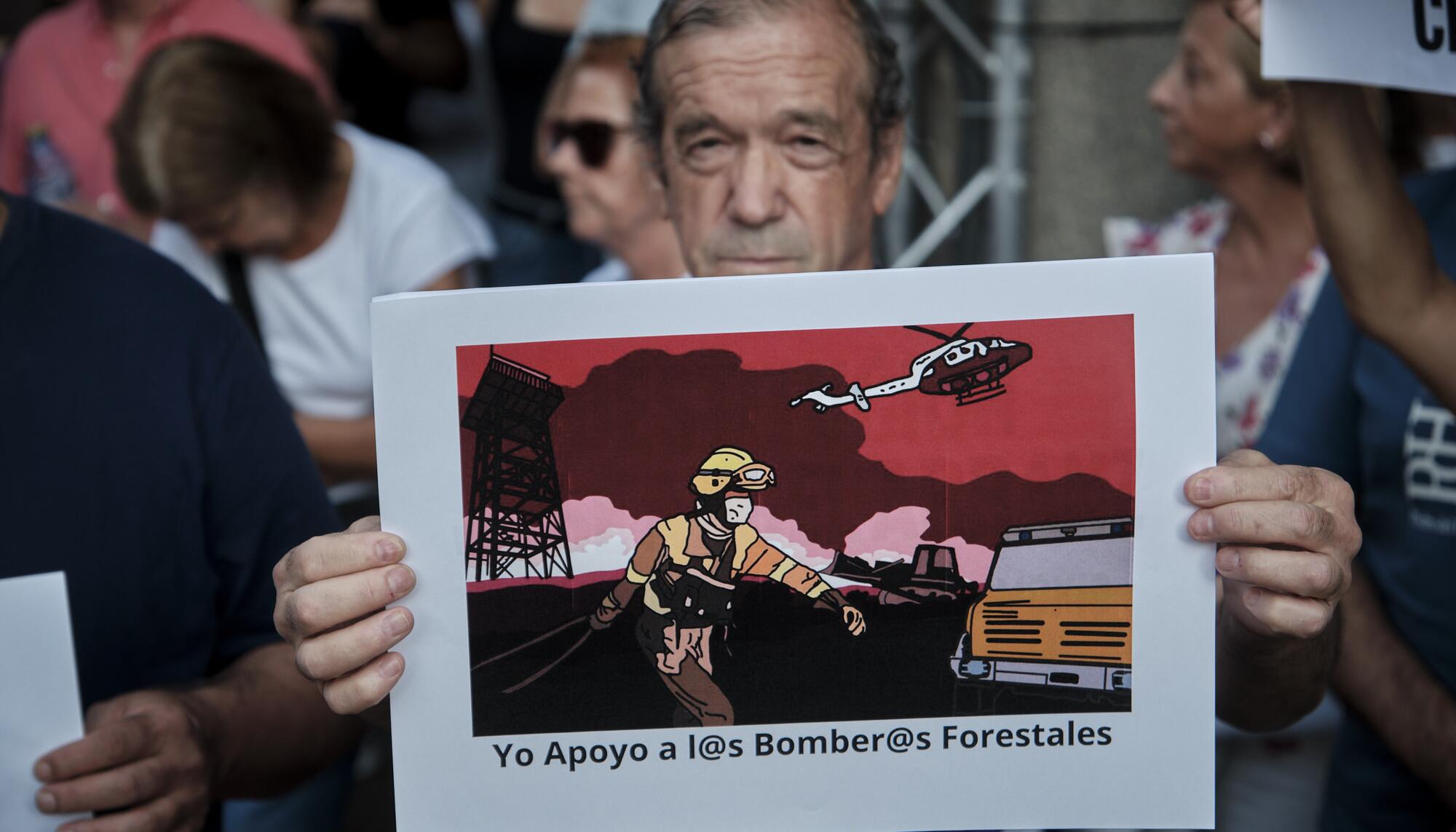 Manifestación Valladolid 20 de agosto Incendios Galeria - 2